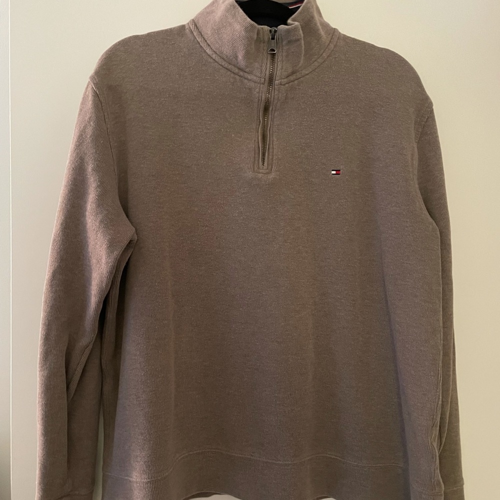 Tommy Hilfiger half-zip pullover, L